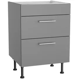 OPTIFIT Winkelküche L-Form 270 cm basaltgrau matt