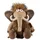 Sigikid Beasts Town Mammut Hatmut 0 cm Braun