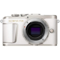 Olympus PEN E-PL9 Micro Four Thirds Systemkamera, 16 Megapixel, Bildstabilisator, elektronischer Sucher, 4k-Video, weiß