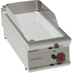 EURAST - Platte-frytop cd 15 mm gas glatte arbeitsplatte - 400x900x280 mm - 8 Kw - 36040313