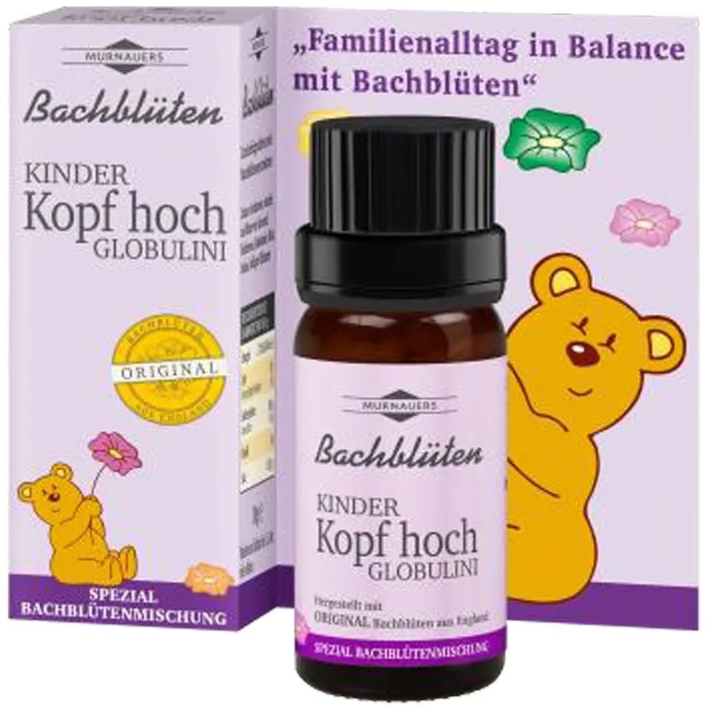 Murnauers Bachblüten Kinder Kopf hoch Globulini