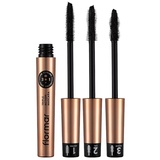 Flormar Triple Action Mascara 8 ml Nr. 001 - Black