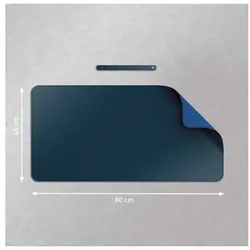 Leitz Schreibunterlage aufrollbar für mobiles Arbeiten »groß« 80,0/40,0 blau