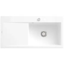 Villeroy & Boch Subway Style 60 rechts Einbau Keramik snow white Excenterbetätigung 1000 x 510 mm