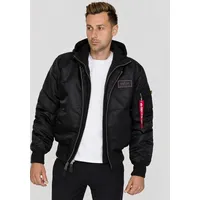 Alpha Industries Ma-1 D-tec Jacke Black / Black S