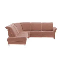 Polstermöbel Oelsa Ecksofa  Mallorca , rosa/pink , Maße (cm): B: 267 H: 92 T: 277