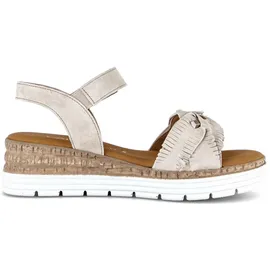 Gabor Plateau-Sandaletten Damen Beige 44