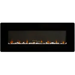 Elektrokamin Blaze Schwarz Wandmontage mit Fernbedienung