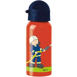 sigikid - Kinder Edelstahl-Trinkflasche Feuerwehrmann Frido Firefighter