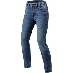 Revit Victoria Damen Motorradjeans, blau, Größe 30