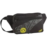 Puma BVB Borussia Dortmund Culture+ Gürteltasche 02 black/faster yellow
