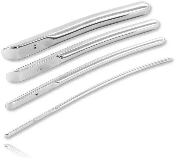 METAL HARD  4 mm Harnröhrendilatator aus Stahl