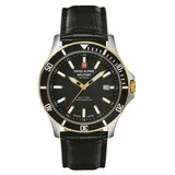 Swiss Alpine Military Herren Armbanduhr Leder 42,0 mm 7022.1547
