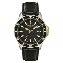 Swiss Alpine Military Herren Armbanduhr Leder 42,0 mm 7022.1547