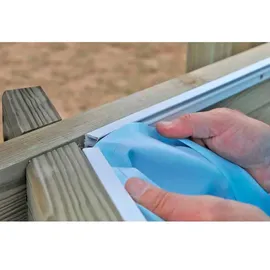 Gre Poolfolie Blau 412 x 119 cm