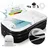 Juskys Aufblasbare Badewanne M - Outdoor Wanne faltbare, mobile Eistonne mit Rückenlehne