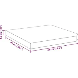 vidaXL Sonnenschirm-Gewichtsplatte Granit 25 kg Schwarz