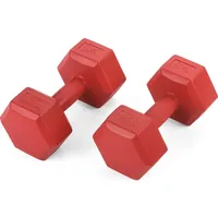 Gymtek® Kurzhantel Set - 2x 3kg Hanteln - Hantel Set für Krafttraining, Fitness, Workout - Gymnastikhanteln für Home Gym