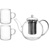 LEONARDO Teekanne Transparent 1,2 l