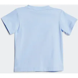 adidas I BL T-SET 160 Trainingsanzug Glow Blue/White 80