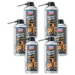 6x 400ml LIQUI MOLY 6055 Kettenspray Schmiermittel Bike Fahrrad Kette Fett