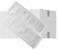 Mopptex Mikrofasermopp PREMIUM weiß 100101 , 1 Karton = 50 Stück, Breite: 40