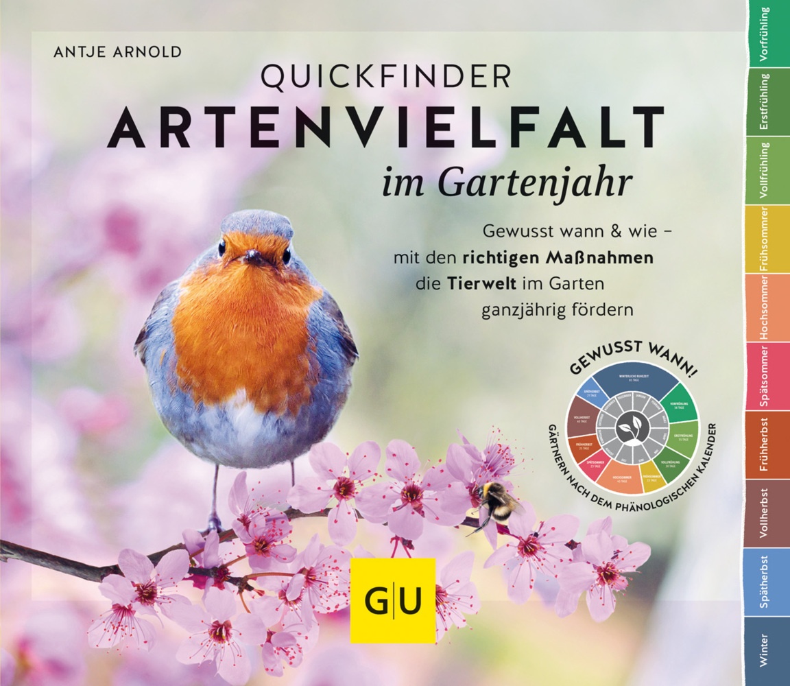 Quickfinder Artenvielfalt Im Gartenjahr - Antje Arnold  Kartoniert (TB)