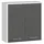 Akord Hängender Badezimmerschrank 60 x 60 x 22,5 cm Weiß