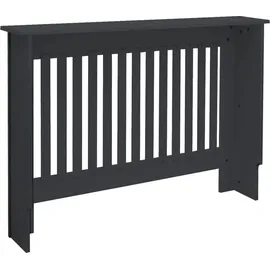 ML-Design Heizkörperverkleidung MDF Landhaus Stil 112x19x82 cm Anthrazit