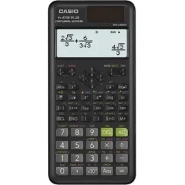 Casio FX-87DE Plus 2nd edition Taschenrechner Tasche Wissenschaftlicher Taschenrechner Schwarz