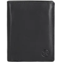 kenorada Hochkantbörse Herren Brunn Portemonnaie schwarz