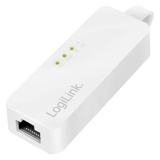 Logilink UA0144B Netzwerkadapter 100MBit/s USB-A (USB 2.0), RJ45