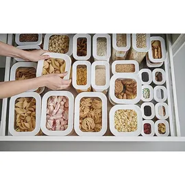 Mepal Modula Vorratsdose Set grün 4 x 0,425 l