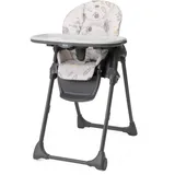 Chicco Polly Easy Hochstuhl für Kinder von 6 bis 36 Monaten, höhenverstellbar und neigbar, 4 Rollen, kompakte Klappfunktion, abnehmbares Tablett und verstellbare Fußstütze, 6-36 Monate