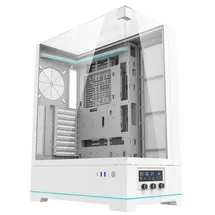 darkFlash DY450L Computergehäuse ohne Lüfter (weiß)