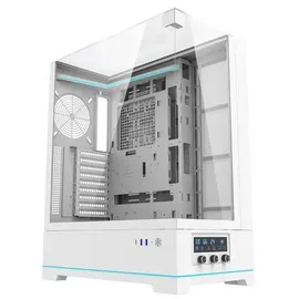 darkFlash DY450L Computergehäuse ohne Lüfter (weiß)