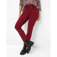 Brax Style CAROLA MULBERRY, denim dunkelrot, Gr. 46