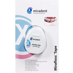 MIRADENT Zahnseide Mirafloss Tape teflonbeschicht. 20 m