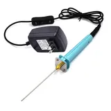 WANGCL Schaumstoff Schneider 100–240 V/15 W Elektrische Styroporschneider 10cm HeißSchneidestift mit Spannungswandler