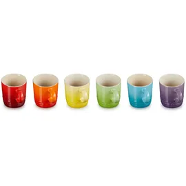 Le Creuset Becher 100 ml Regenbogen