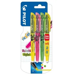Pilot Bonus-Pack: 4-tlg. Textmarker-Set »FriXion light« 3+1 gelb