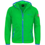 TROLLKIDS Fjell Windjacke für Kinder, Hellgrün/Blau, Größe 110 - 110