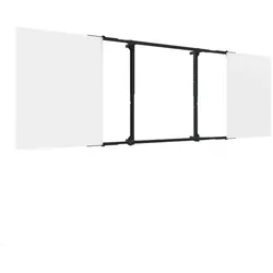 SmartMetals Zubehörkit Whiteboards lackiert für Liftsysteme 70 - 86 Zoll