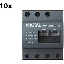 10x SMART ENERGY METER G2 3-Phasen Energiemessung bis 63 A
