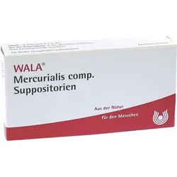 WALA Mercurialis comp., Suppositorien 10X2 g Suppositorien