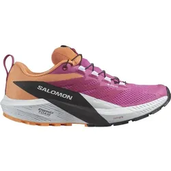 SALOMON Damen Trailrunningschuhe SHOES SENSE RIDE, Rose Violet/White/Bird Of Paradise, 42