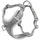Hurtta Venture Hundegeschirr Grau 80-100 cm