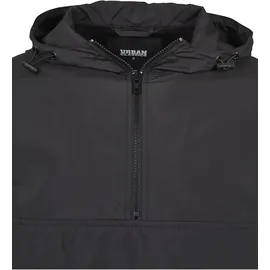 URBAN CLASSICS Basic Pull Over Parka Black M