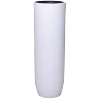 Vivanno Bodenvase SOLERIO 33 cm x 33 cm x 100 cm Weiß