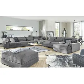 Sofa.de Hocker Branna 90 x 45 x 120 cm Beige/Grau